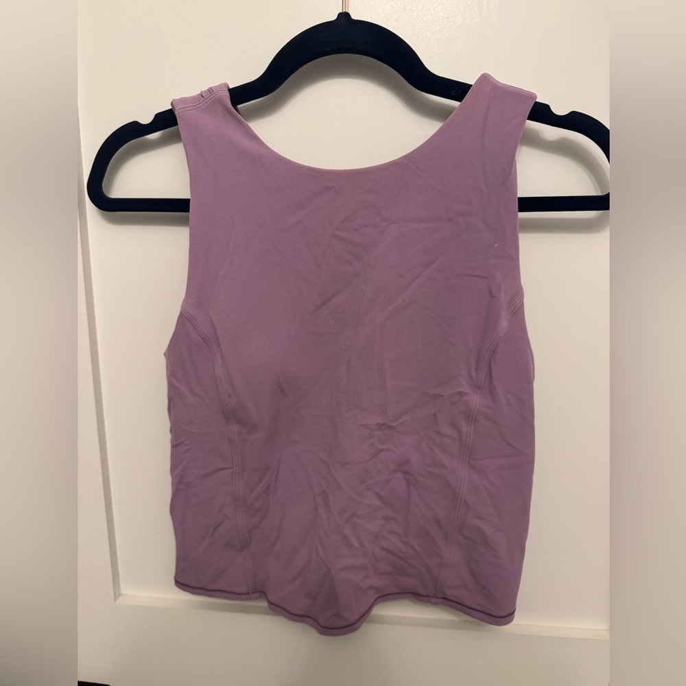 Lululemon Athletica Purple Tank Top